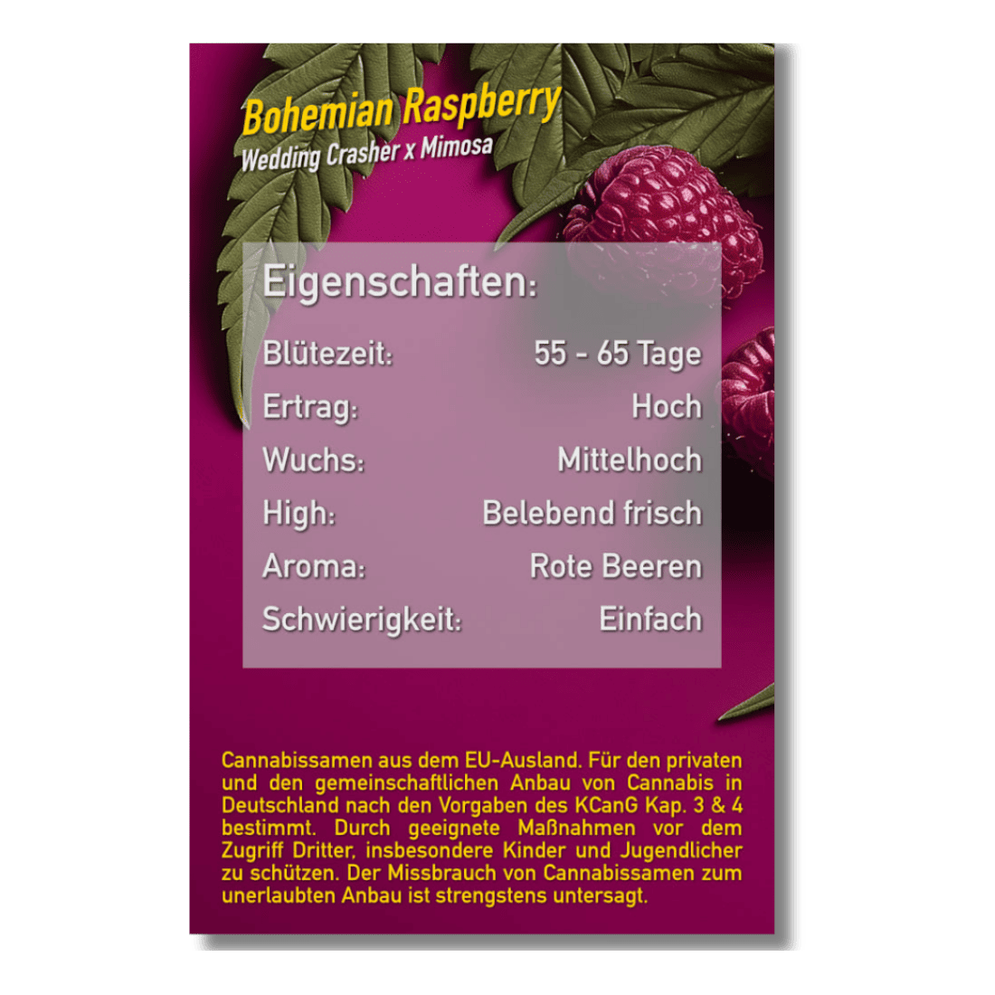 Bohemian Raspberry - DS by Florganics UG