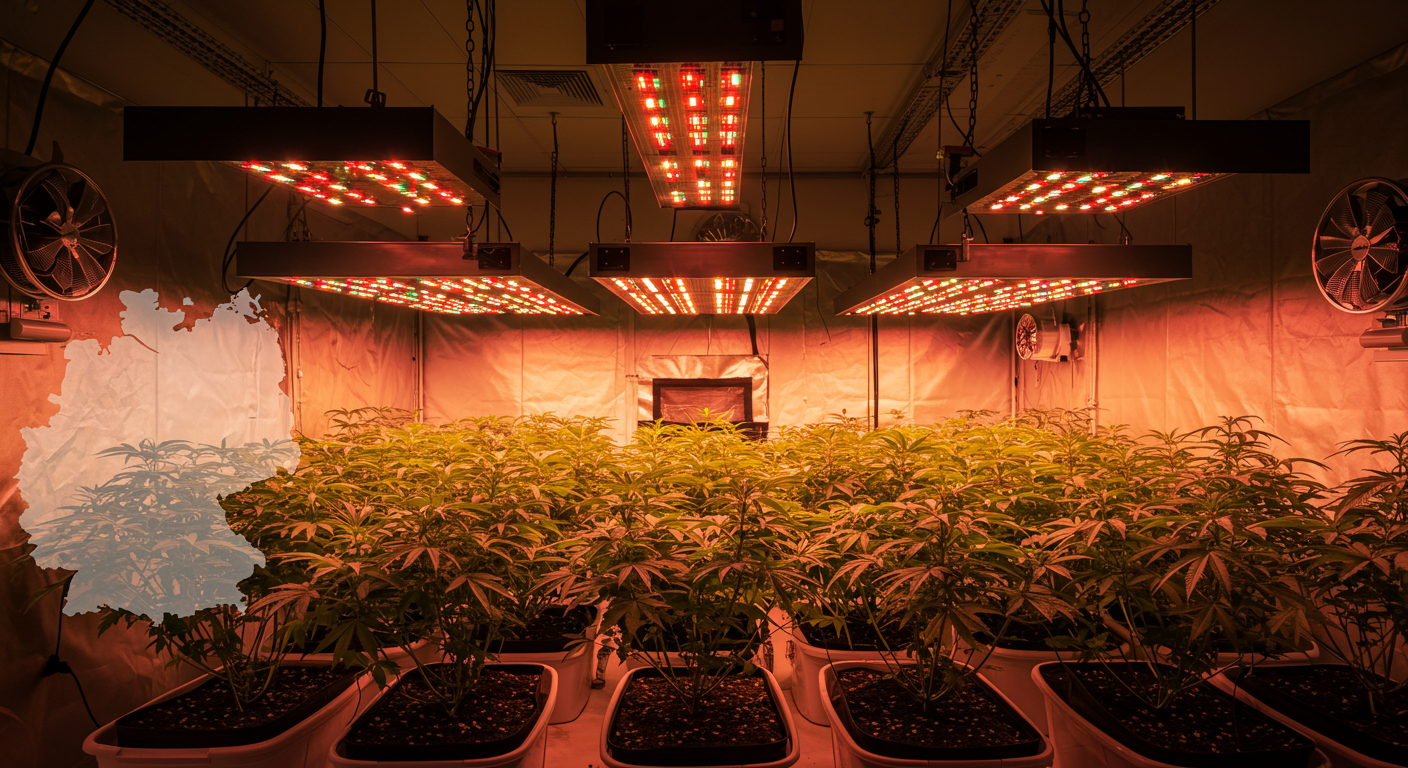 Cannabis Indoor Anbau Deutschland: Komplette Anleitung 2025