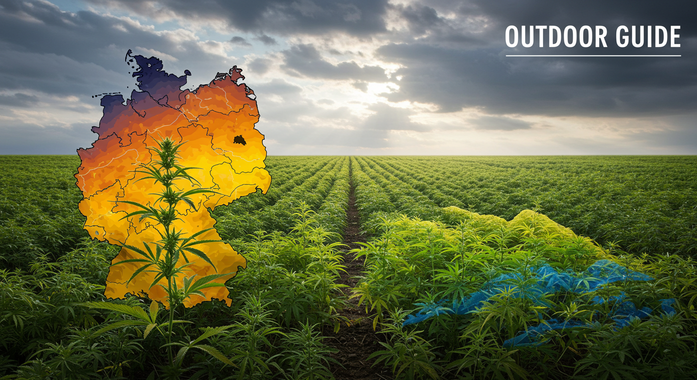 Cannabis Outdoor Deutschland: Klima-Guide und Sorten